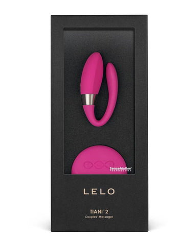 Lelo Tiani 2 Silicone Clitoral Massager Cerise - Clit Ticklers and Pulsators