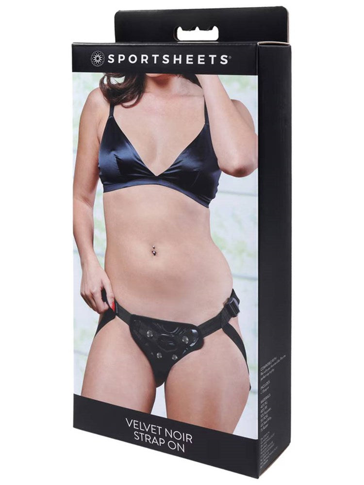 Sportsheets Velvet Noir Strap On Sex Toys - Strap On Sextoys