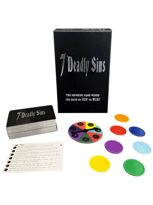 Kheper 7 Deadly Sins Adult Drinking Game - Sex Games, Coupons and Tricks