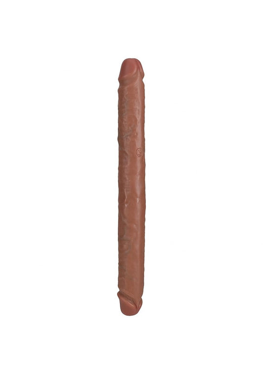 REALROCK 35 cm Slim Double Ender Realistic Dildo - Double Ender