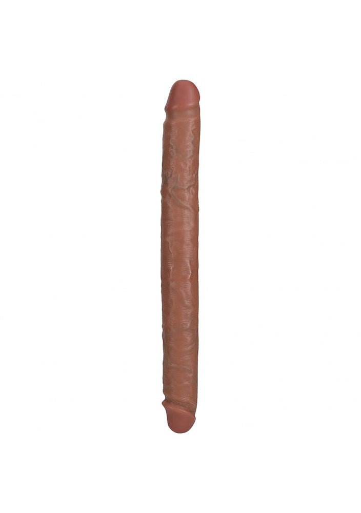REALROCK 35 cm Slim Double Ender Realistic Dildo - - Double Ender