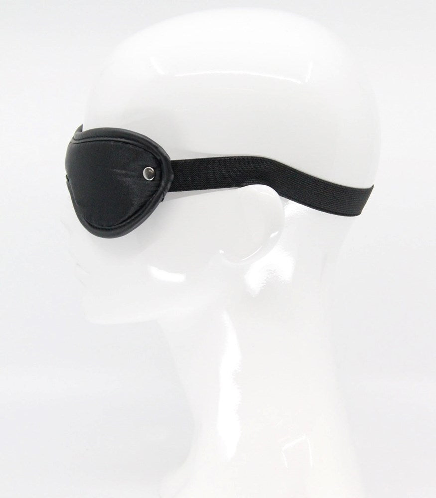 Love In Leather Bright and Silky Satin Blindfold - - Masks And Blindfolds