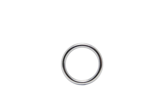 Love In Leather Stainless Steel Mens Cock Ring - Steel Cock Rings