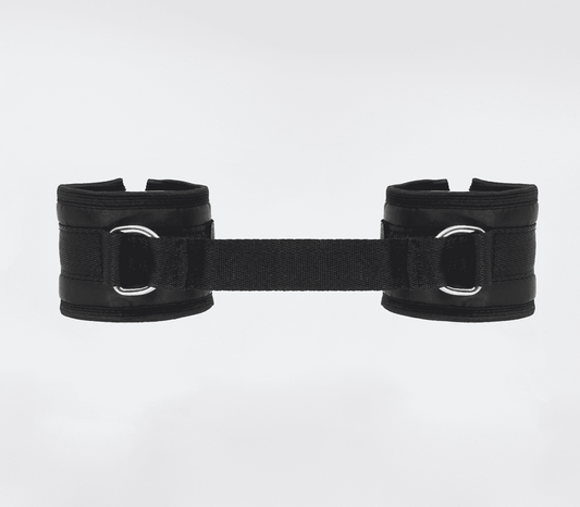 Love In Leather Bright and Soft Satin Wrist Cuffs - Cuffs And Restraints