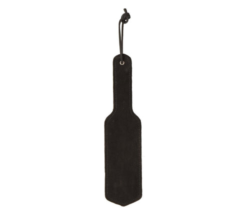 Love In Leather Fetish Play Suede Leather Paddle - Paddles And Slappers