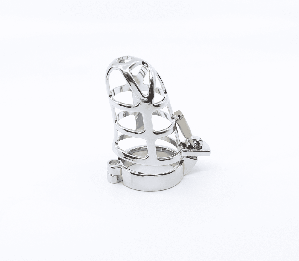 Love In Leather The Spider Web Male Cock Cage - 40mm - Male Chastity