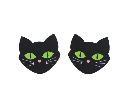 Love In Leather Cat Shape Womens Nipple Pasties - Breast and Nipple Toys