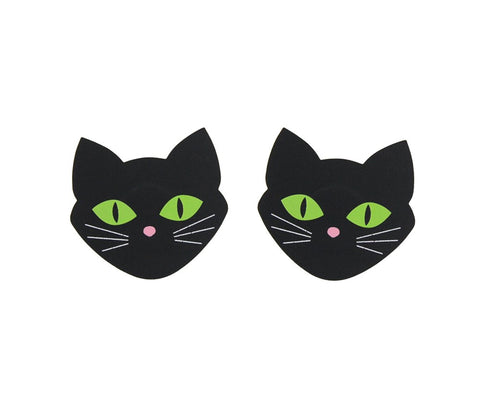 Love In Leather Cat Shape Womens Nipple Pasties - Breast and Nipple Toys