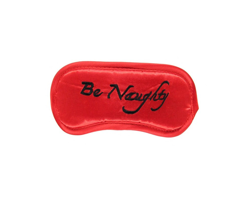 Berlin Baby Be Naughty BDSM Play Blindfold - Black Red - Masks And Blindfolds