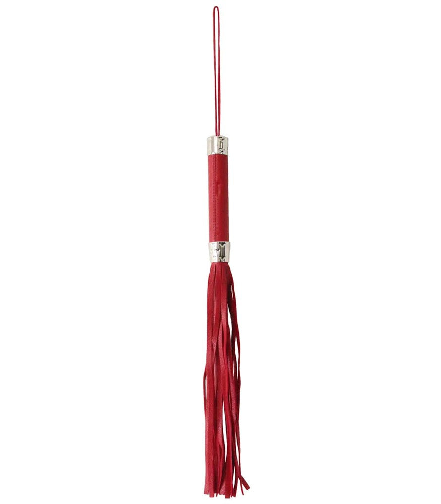 Berlin Baby Metal Tipped BDSM Play Heart Flogger - - Whips And Crops