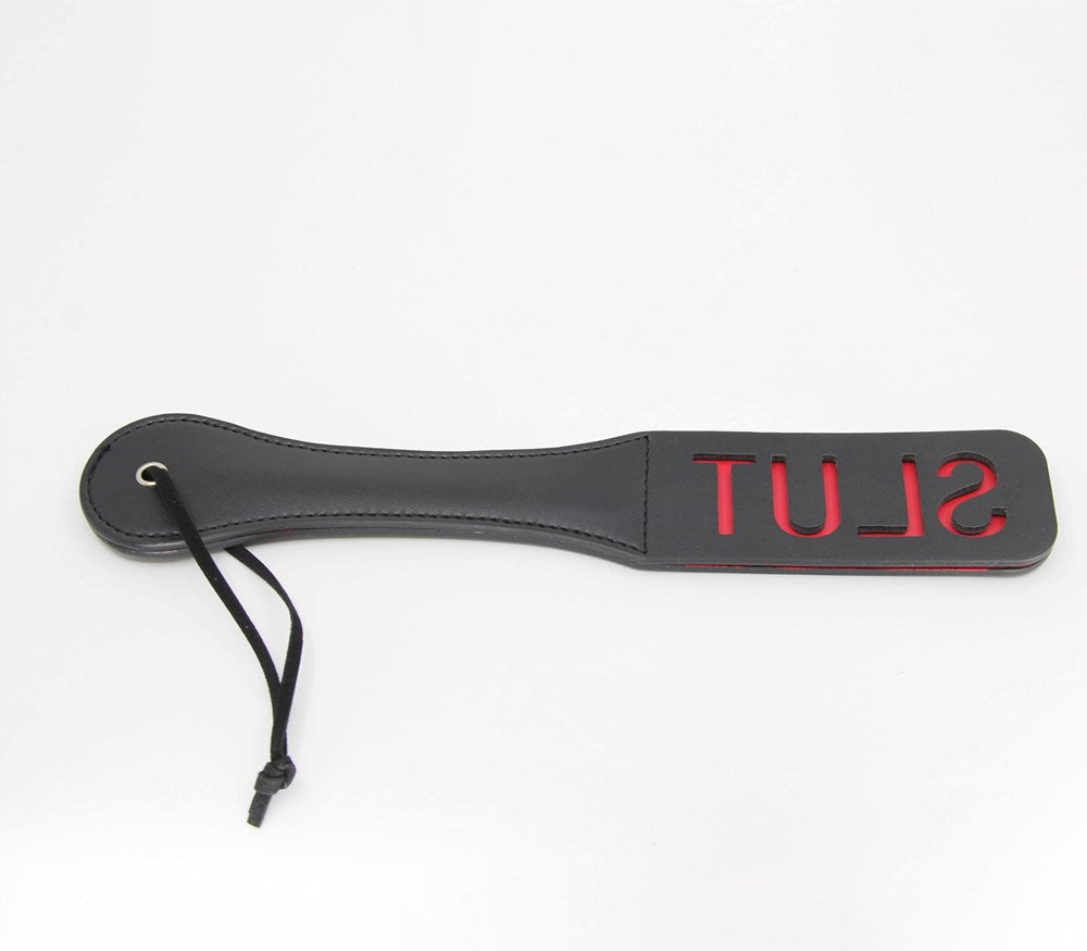 Berlin Baby Slut Cut Out Design Bondage Paddles - - Paddles And Slappers