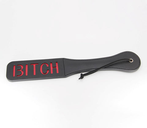 Berlin Baby Bitch Cut Out Design BDSM Paddles - Paddles And Slappers