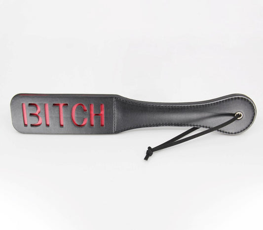Berlin Baby Bitch Cut Out Design BDSM Paddles - Paddles And Slappers