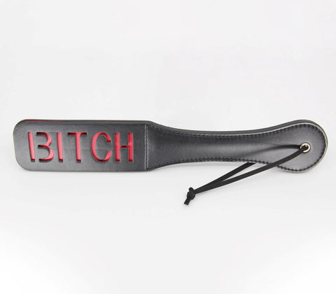 Berlin Baby Bitch Cut Out Design BDSM Paddles - Paddles And Slappers