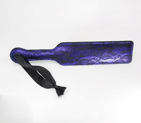 Berlin Baby Lace Paddle Front With Ribbon Wrist Strap - Paddles And Slappers