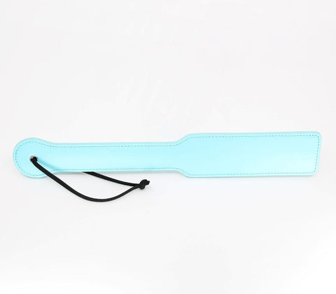 Berlin Baby Turquoise Colour Faux Leather Paddle - Paddles And Slappers