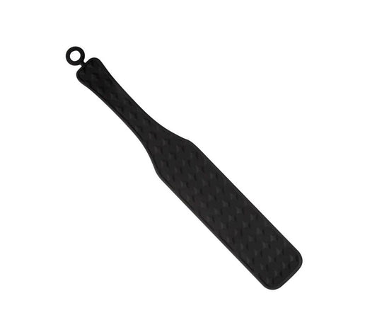 Love In Leather Weighty And Flexible Silicone Paddle - Paddles And Slappers