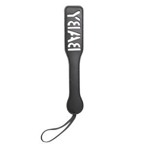 Berlin Baby Vegan Leather Bady Word Paddle - Paddles And Slappers
