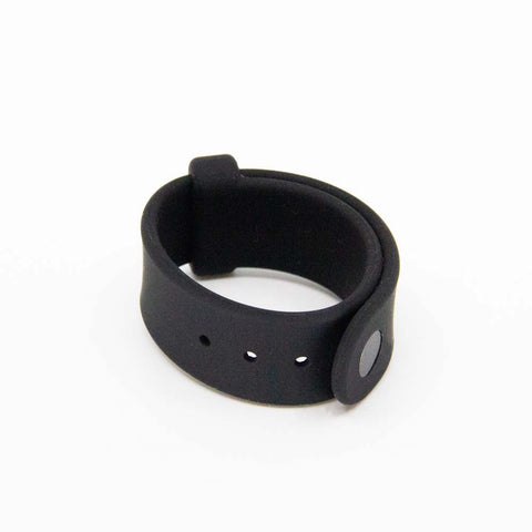 Love In Leather Adjustable Silicone Cock Bang - Cock Rings