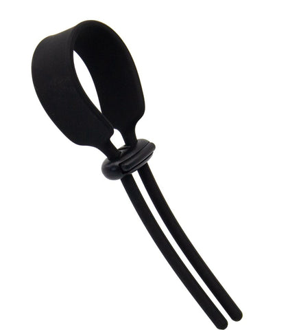 Love In Leather Lasso Style Adjustable Cock Ring - Cock Rings