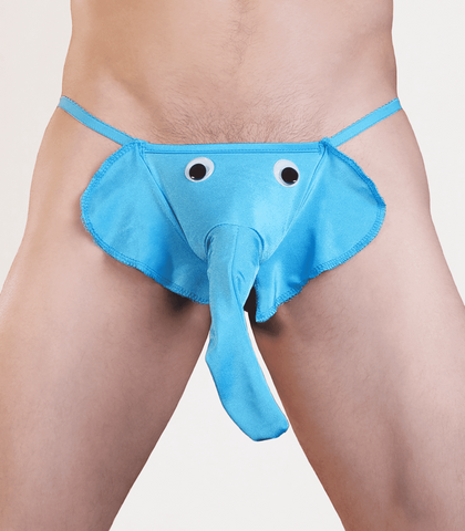 Muse Lingerie Mens Novelty Elephant G-String - Jocks and G-Strings