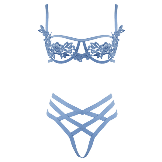 Muse Lingerie Sexy Fetish Bra and Panty Set - Her Fetish