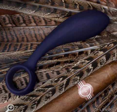 Lelo Bob Vibrating Prostate Massager Deep Blue - Prostate Toys
