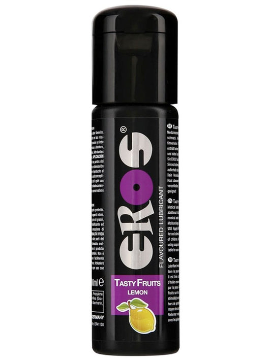EROS Tasty Fruits LEMON Flavoured Lube 100 ml - Massage Oils and Lubricants
