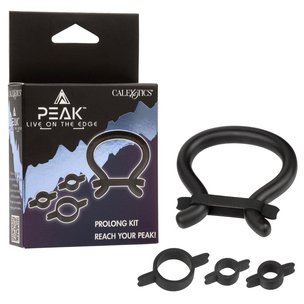 California Exotics Peak Prolong Cock Band Kit - - Cock Ring Sets