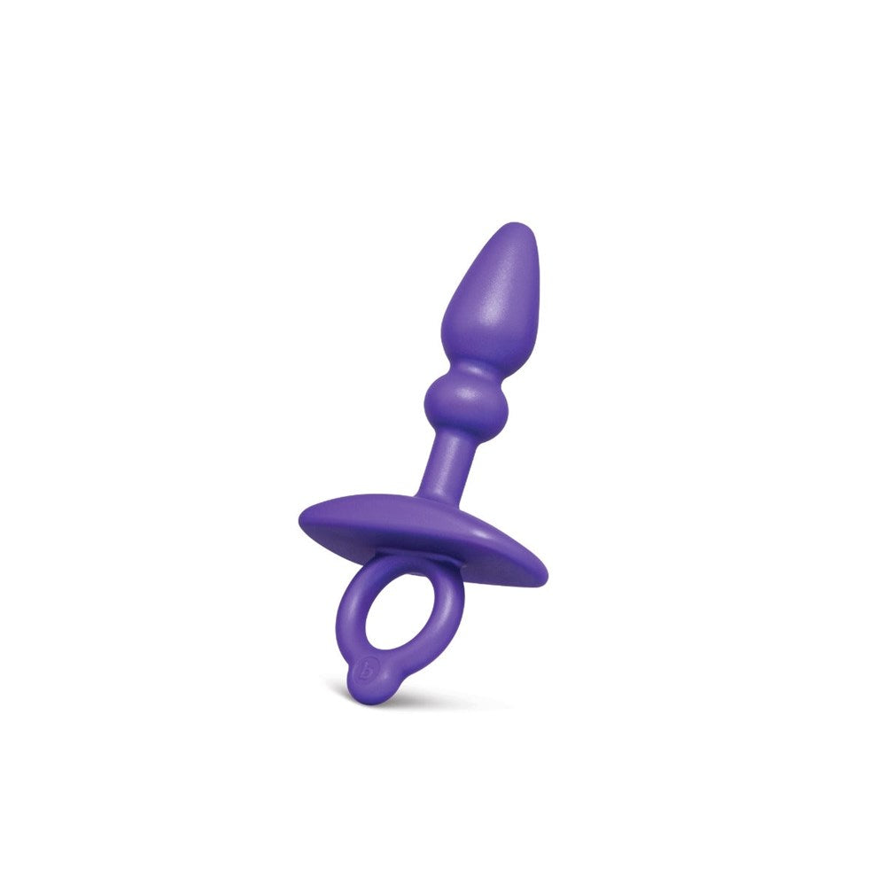 B-Vibe Butties Dart Silicone Anal Plug - Purple - Butt Plugs
