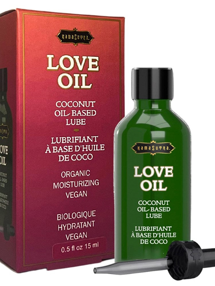 Kama Sutra Coconut Oil Based Love Oil 15ml - - Massage Oils and Lubricants
