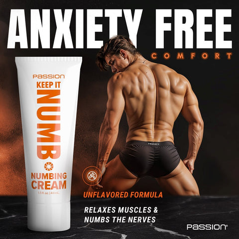 XR Brands Passion Keep It Numb Numbing Cream 44 ml - Lubricants and Lotions