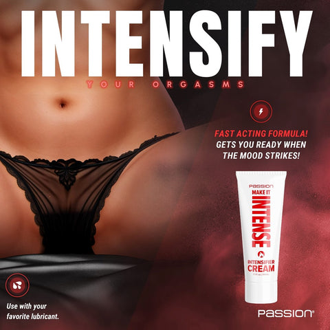 XR Brands Passion Make It Intense Cream 44 ml - Lubricants and Lotions