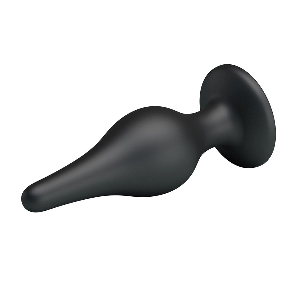 Party Up JEFFREY 14 cm Silicone Butt Plug - - Butt Plugs