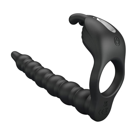 Party Up MARCUS Vibrating Cock Ring & Anal Plug - Vibrating Cock Rings