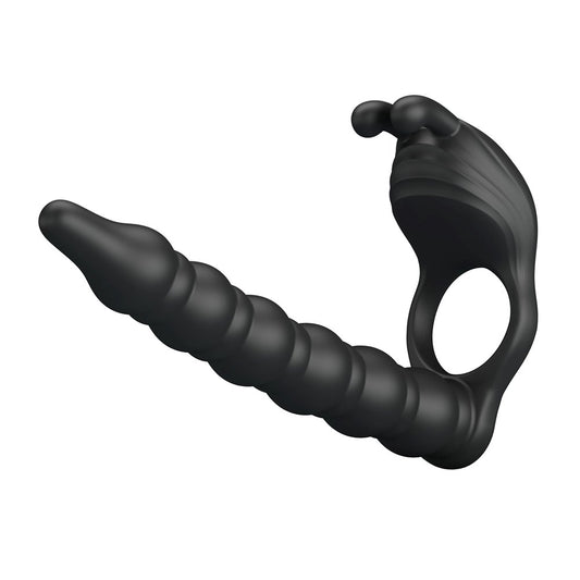 Party Up MARCUS Vibrating Cock Ring & Anal Plug - Vibrating Cock Rings