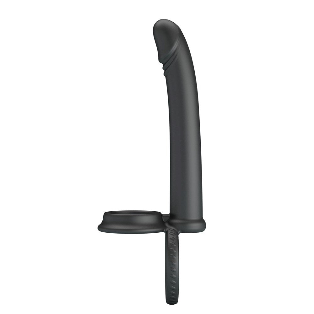 Party Up MARTIN Cock & Ball Rings with Double Penetrator - Vibrating Cock Rings