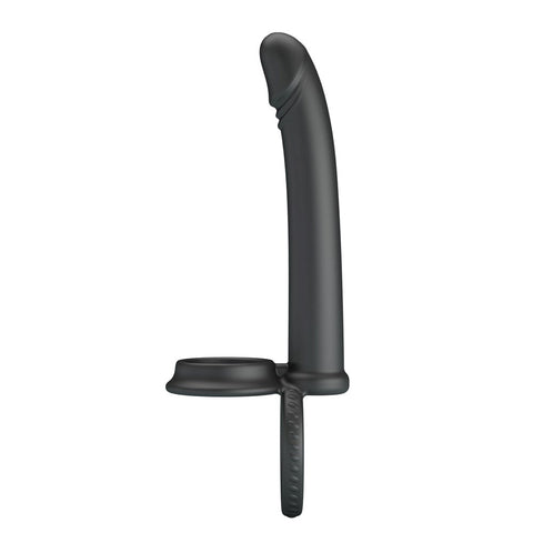 Party Up MARTIN Cock & Ball Rings with Double Penetrator - Vibrating Cock Rings