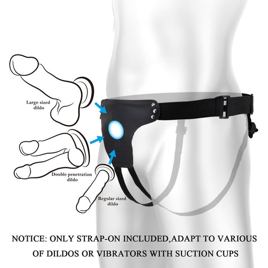 Party Up NICK Adjustable Strap-On Harness - Strap On Sextoys