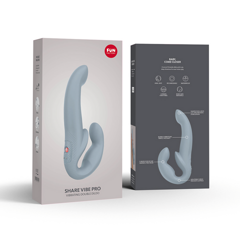 Fun Factory SHARE VIBE PRO Rechargeable Strapless Strap-On - Strap On Sextoys