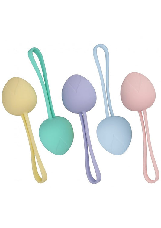 Shots Toys LOVELINE PelviFit Coloured Kegel Kit - Love Eggs and Kegel Exercisers