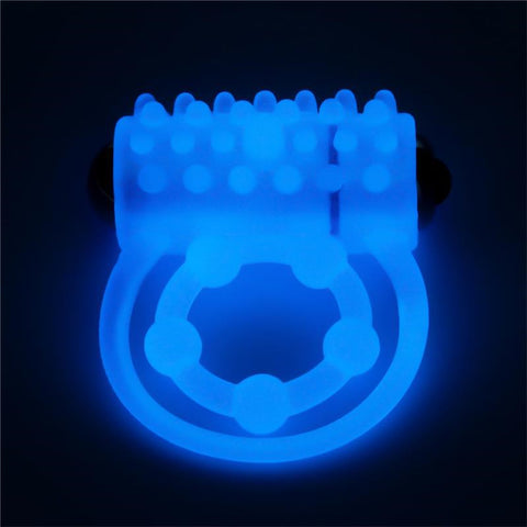 Lovetoy Lumino Play Vibrating Penis & Balls Ring - Vibrating Cock Rings