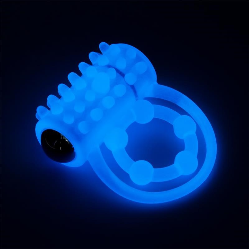 Lovetoy Lumino Play Vibrating Penis & Balls Ring - Vibrating Cock Rings