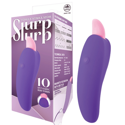Excellent Power Slurp Slurp Adult Tongue Stimulator - Finger and Tongue Vibrators