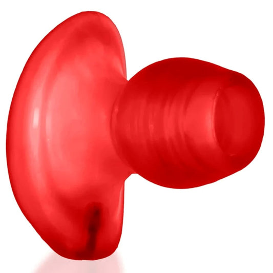 OxBalls Glowhole 2 Hollow Butt Plug With LED Insert - Butt Plugs