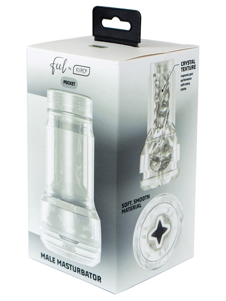 Kiiroo Pockes Sized Realistic Feeling Male Stroker - - Masturbators and Strokers