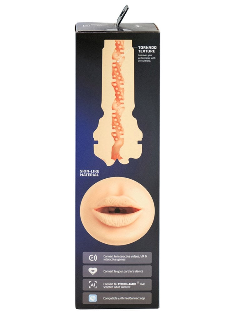 Kiiroo PowerBlow and Feel Mouth Stroker Combo Set - Masturbators and Strokers