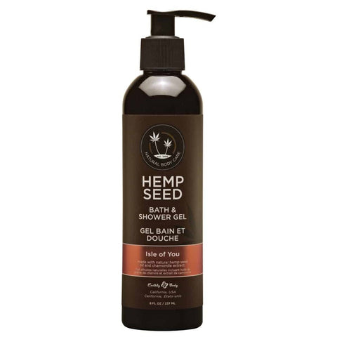 Earthly Body Hemp Seed Bath & Shower Gel Isle Of You 237ml - Bath and Intimate Fragrances