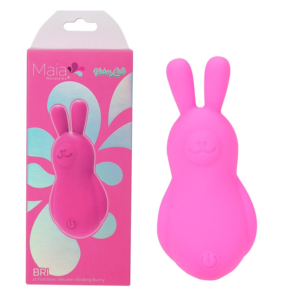 Maia BRI USB Rechargeable Vibrating Bunny Bullet Vibrator - - Bullet Vibrators
