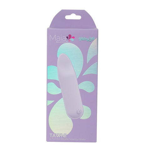 Maia TAWNI Rechargeable Bullet with Flickering Tip - Bullet Vibrators
